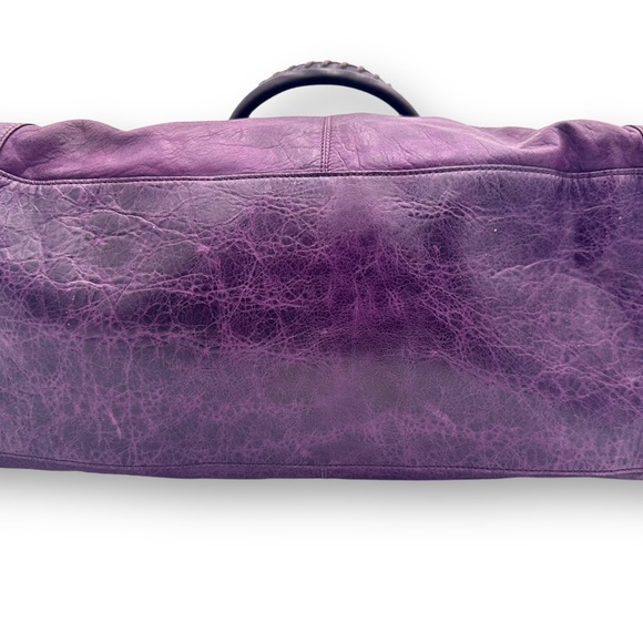 Balenciaga Work Bag Duffle Travel Jumbo Moto City Tote w Mirror - Picture 11 of 15